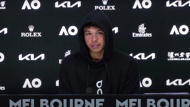 Tennis - Australian Open 2025 - Ben Shelton defeated by Jannik Sinner : I know I'm close, that my level is close