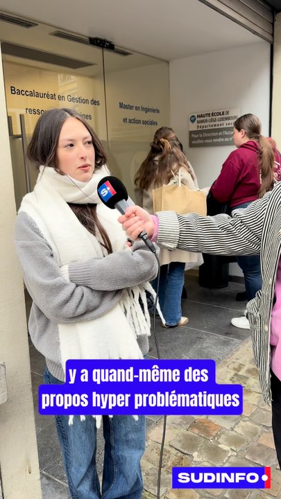 Les propos de Donald Trump font-il peur aux jeunes ? Micro-trottoir dans les rues de Namur