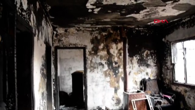 Mardin'in Kızıltepe İlçesinde Ev Yangını