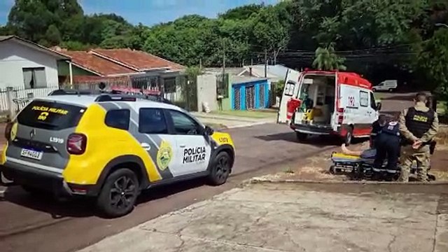 Em surto, homem pega faca, assusta vizinhos e PM e Samu são acionados