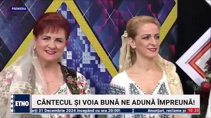Daniela Barbuceanu - Mai neicuta de la munte (Matinali si populari - ETNO TV - 27.12.2024)