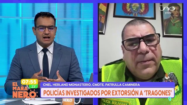 SCZ CORONEL DE PATRULLA CAMINERA HABLA DEL CASO DE POLICIAS EXTORSIONADORES