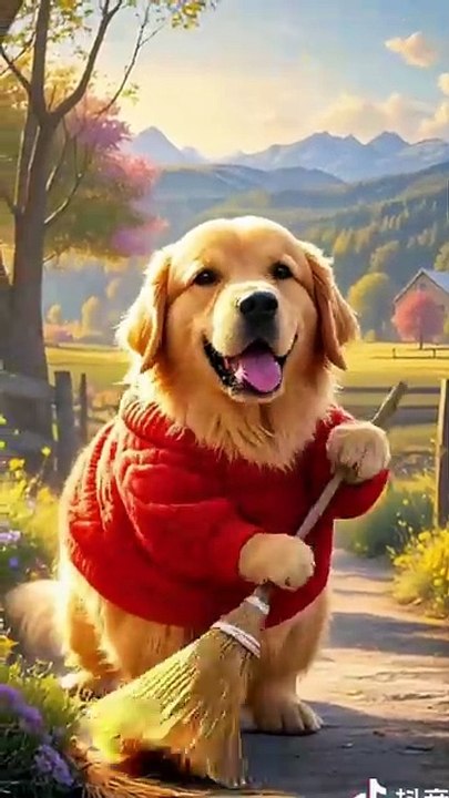 The Little Golden Retriever..