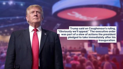 Trump's Birthright Citizenship Order Halted By Judge: 'Blatantly Unconstitutional'