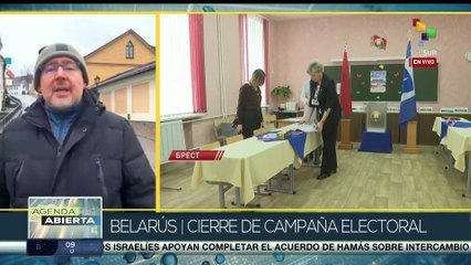 Belarús desarrolla cierre de campaña electoral