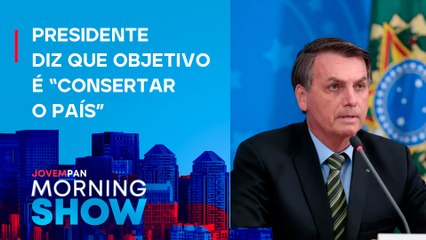 Bolsonaro CRITICA “DIREITA LIMPINHA” e REJEITA ideia de “3ª VIA” eleitoral; bancada DEBATE