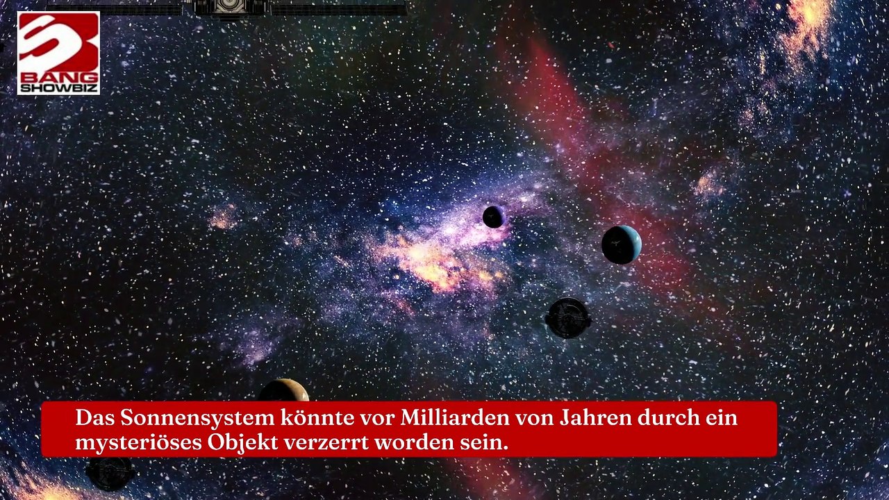 Sonnensystem durch riesiges mysteriöses Objekt „verzerrt“.