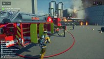 Lets play FIREFIGHTING SIMULATOR #7 - Empty Fire Extinguisher