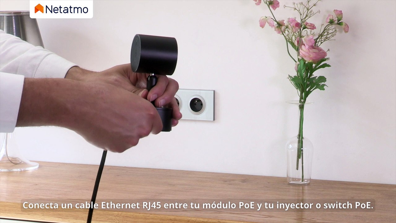 Cómo instalar tú mismo tu Cámara Interior Advance Netatmo con Power over Ethernet