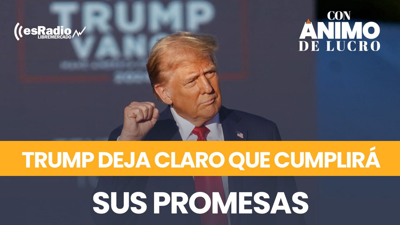 Donald Trump inicia su mandato dejando claro que cumplirá sus promesas