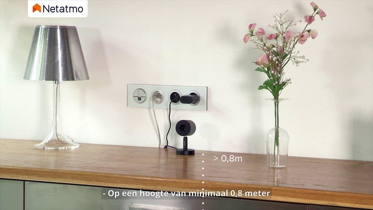 Hoe installeer je zelf je Netatmo Slimme Binnencamera Advance