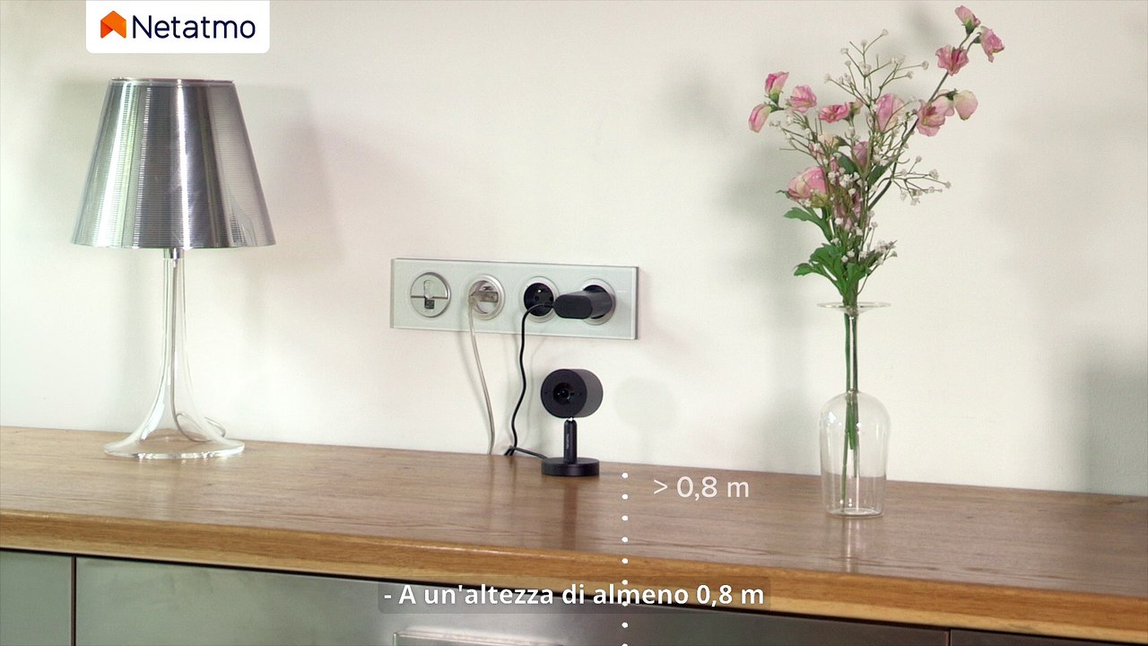 Come installare la Videocamera Interna Advance Netatmo in autonomia