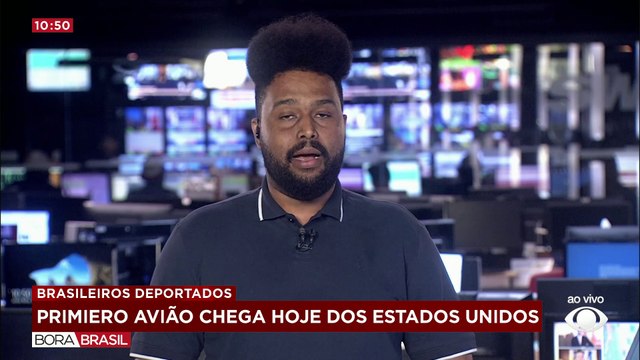 Primeiro voo com deportados dos EUA para o Brasil chega em MG