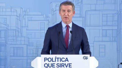 Feijóo, sobre el "no" al decreto ómnibus: "Eran 40 medidas en contra de los ciudadanos"