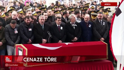 Şehit Astsubay Üstçavuş Ufuk Akıncı, Ankara'da son yolculuğuna uğurlandı