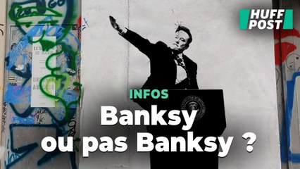 Banksy est-il derrière de cette œuvre virale dédiée au salut d’Elon Musk ?