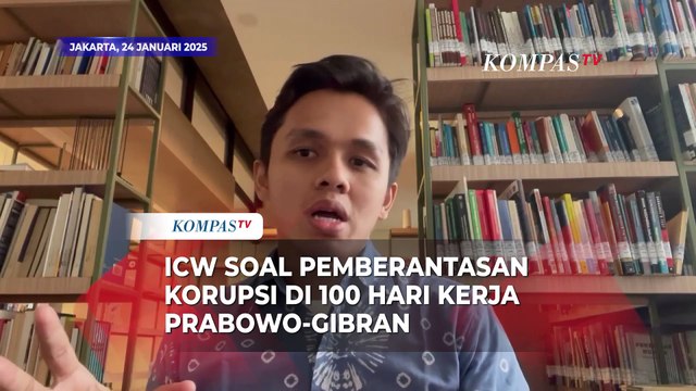 ICW Soroti Pemberantasan Korupsi di 100 Hari Kerja Pemerintahan Prabowo-Gibran
