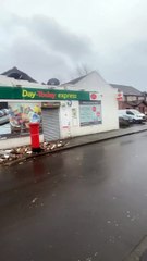 Whitecraig shop has its roof blown off by Storm Éowyn