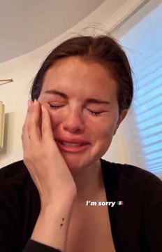 Selena Gómez reapareció llorando desconsoladamente tras las deportaciones masivas en Estados Unidos