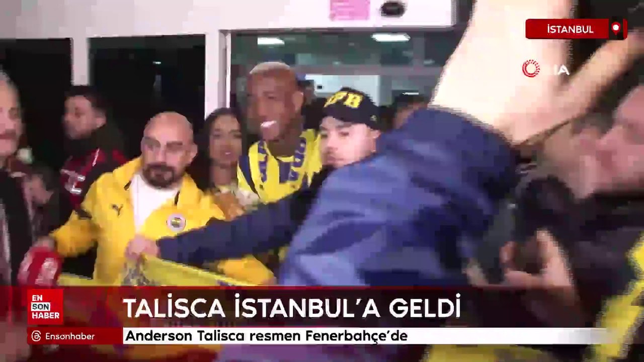 Anderson Talisca resmen Fenerbahçe'de