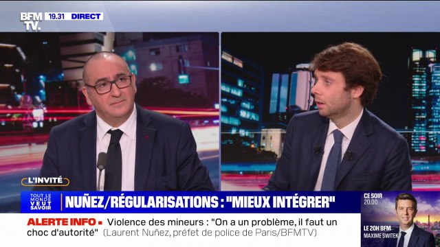 Délinquance des mineurs: Laurent Nuñez, préfet de police de Paris, souhaite des mesures qui pourraient engager la responsabilité parentale