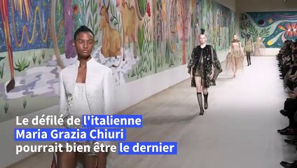 Fashion week: Défilé Dior pour le premier jour de la Haute couture