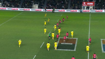 TOP 14 - Essai de Hoani BOSMORIN (SR) - RC Toulon - Stade Rochelais