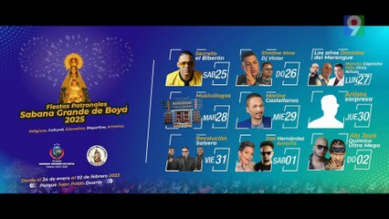 Fiestas culturales de Sabana Grande de Boyá | El Show del Mediodía