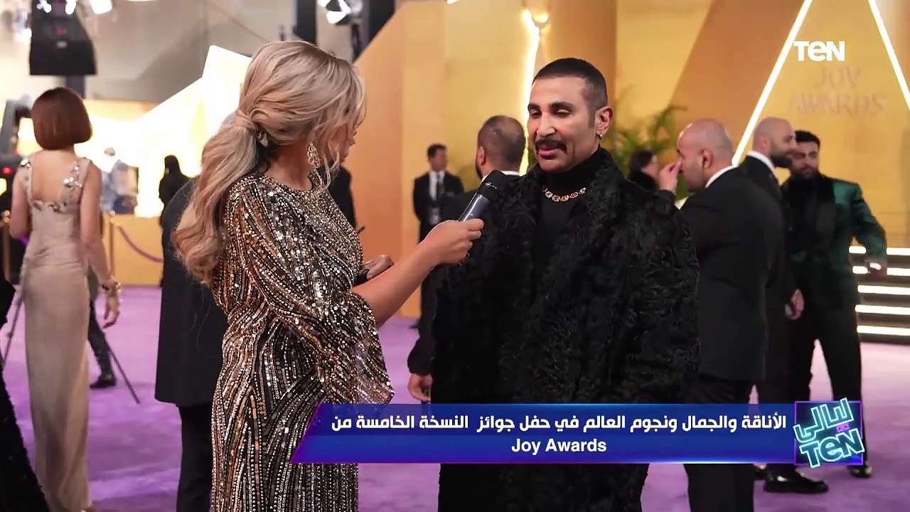 اعرف سر الأناقة للمطرب أحمد سعد من حفل جوي أورد