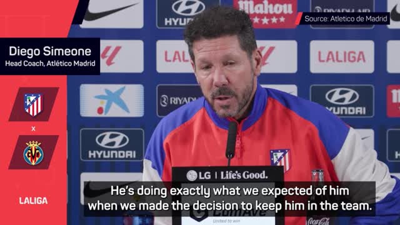 Simeone demands son Giuliano to show improvement