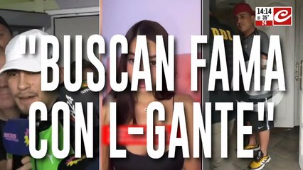 El padre de L-Gante rompió el silencio y defendió al músico: "Dakota es una chica de la noche"