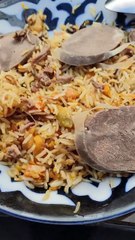 Taşkentte At Etli Özbek Pilavı (Osh)