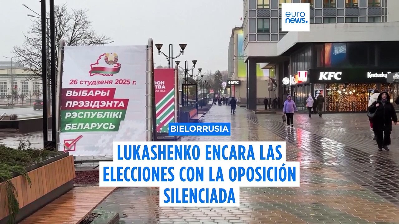Lukashenko enfrentará las elecciones de este domingo en Bielorrusia con una oposición silenciada