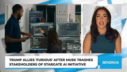 Trump Allies 'Furious' After Musk Trashes Stakeholders Of Stargate AI Initiative