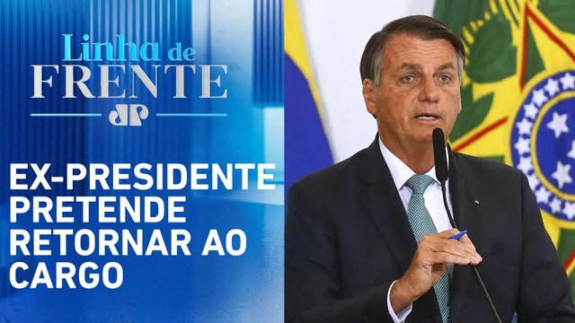 Bolsonaro fala sobre Michelle, Tarcísio, Gusttavo Lima e Marçal para as eleições | LINHA DE FRENTE