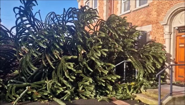 Storm Éowyn in Derry on January 24