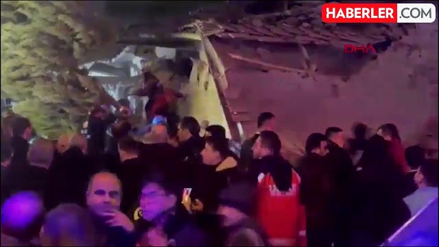 Konya'daki apartmanın çökme anı VİDEOSU var mı?