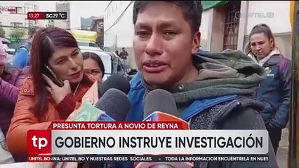 Gobierno instruye investigación a policías tras denuncia de torturas al novio de Reyna