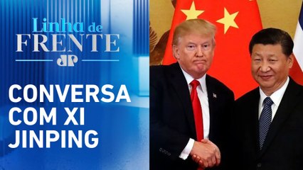 Donald Trump pretende fazer acordo comercial com a China | LINHA DE FRENTE
