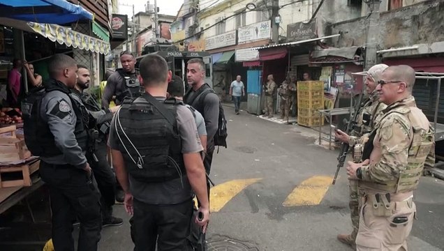 Polícias realizam megaoperação contra criminosos em favelas do Rio