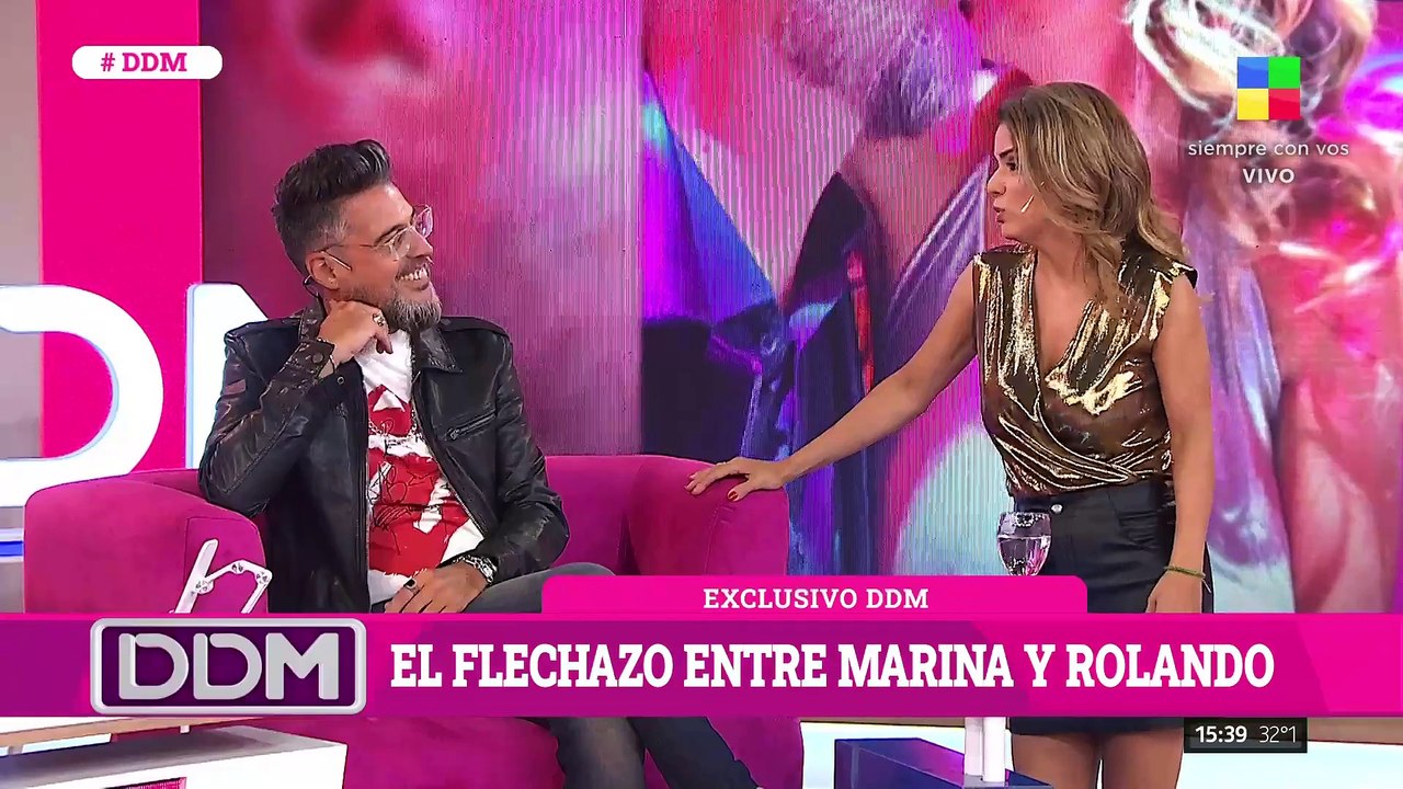 🤩 Rolando Barbano y Marina Calabró: Flechazo y FOGOSO ROMANCE