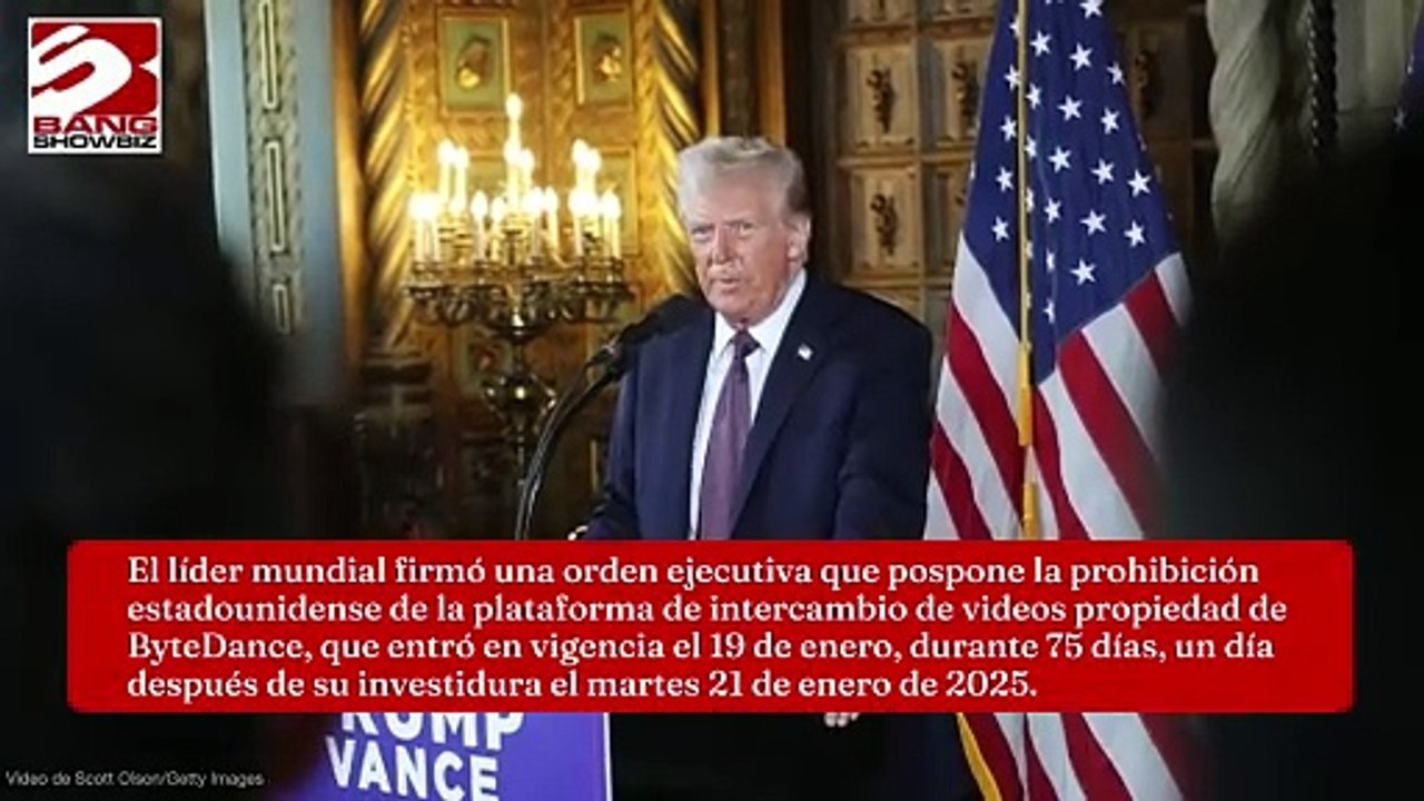 Presidente Donald Trump está 'abierto' a que Elon Musk compre TikTok