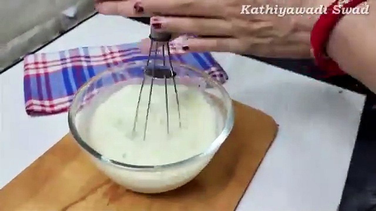 Gujarati Kadhi Recipe - ગુજરાતી કઢી