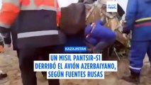 Los investigadores rusos sugieren que un misil Pantsir-S1 derribó el vuelo de Azerbaijan Airlines