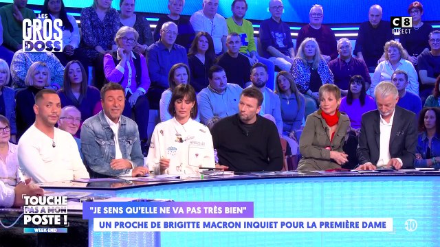 Bernard Montiel réagit aux rumeurs sur Brigitte Macron dans TPMP, C8.