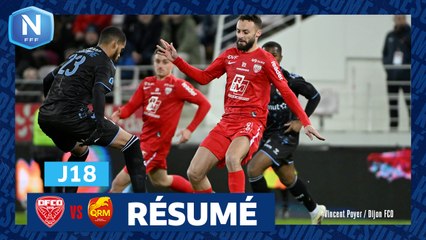 J18 I Dijon FCO – Quevilly Rouen Métropole (3-3)