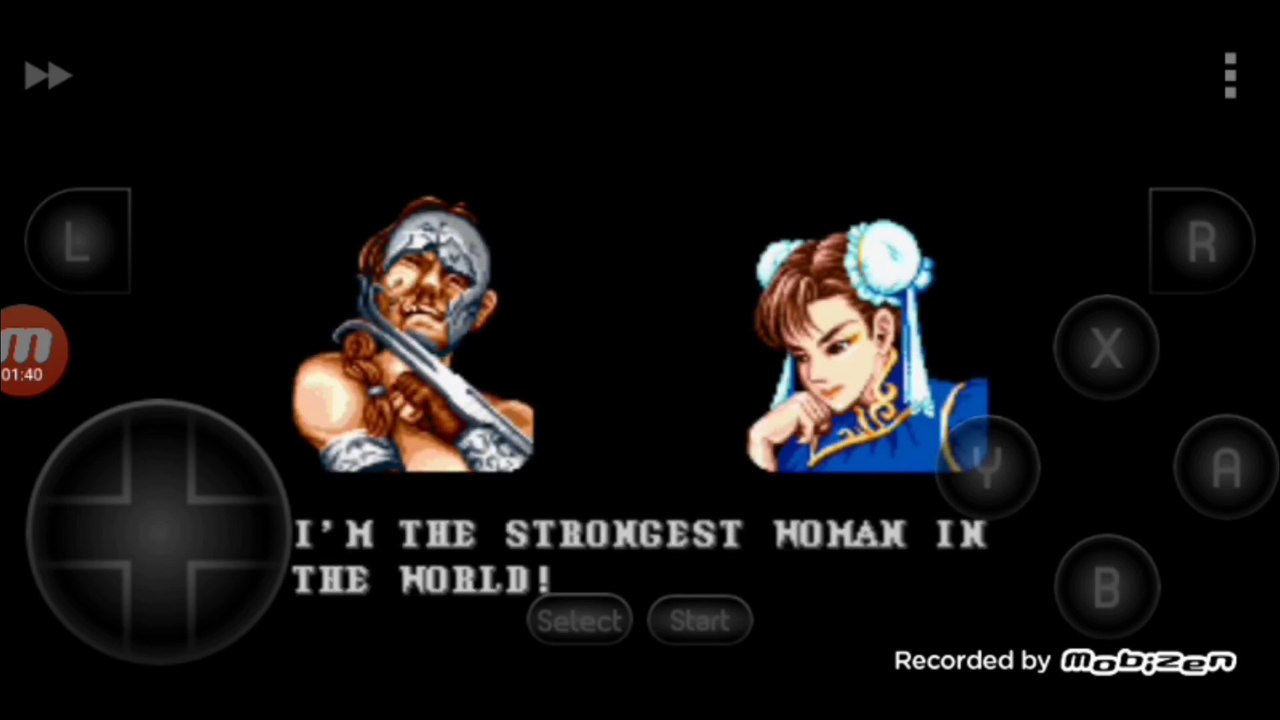 Street Fighter II Turbo: Hyper Fighting Vega vs Chun-li é derrotado por Chun-li