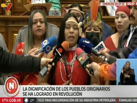 Caracas | Indígenas debaten propuestas parlamentarias para beneficio de los pueblos originarios