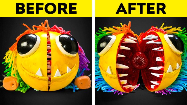 Yarnaby Origin Story - We Made Terrifying Monsters that Will Haunt Your Dreams!