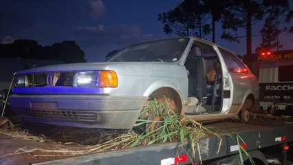 Gol furtado é recuperado pela GM e levado para a delegacia